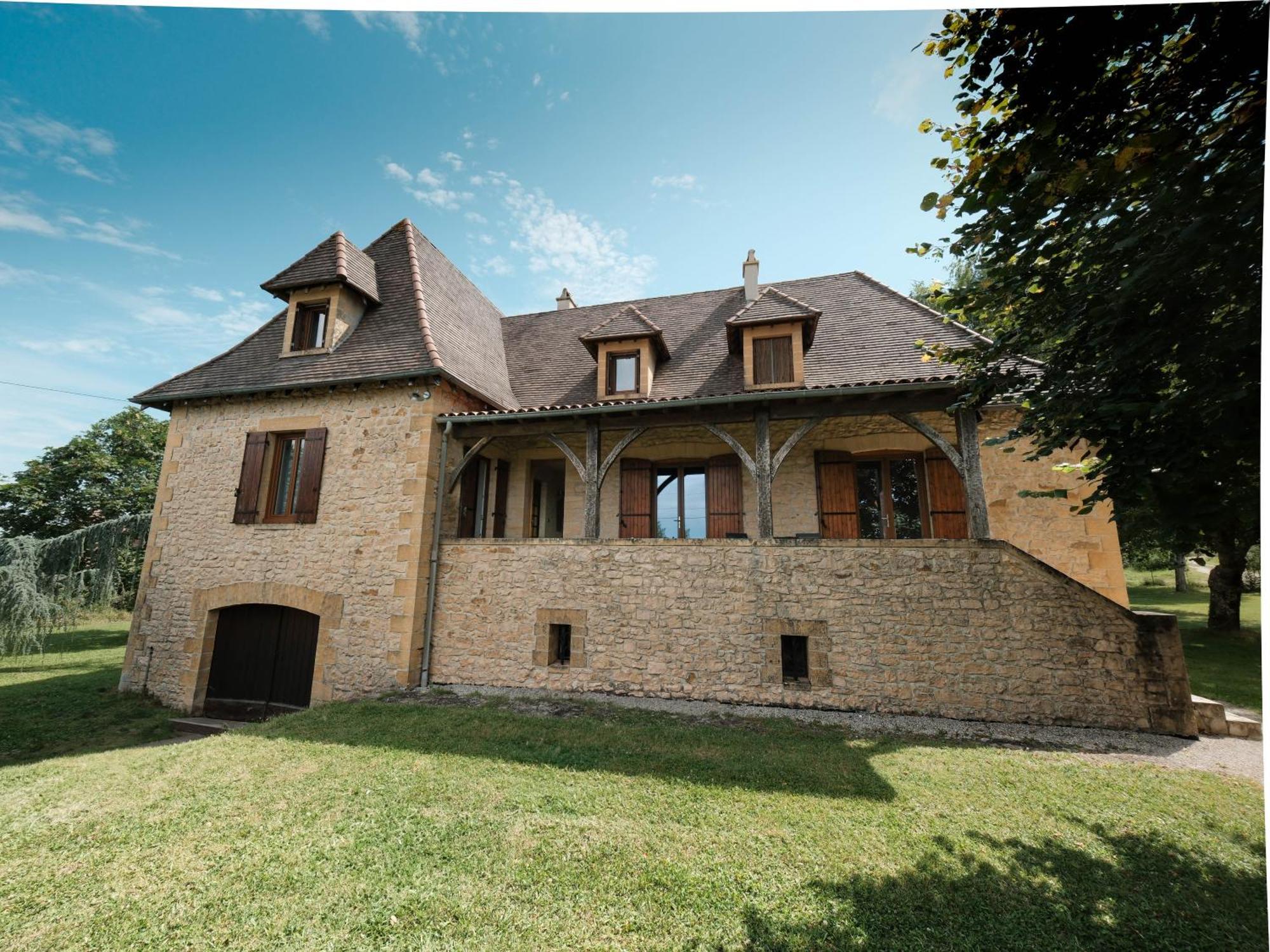 Grande Maison En Perigord A 10 Mn De Sarlat Marquay Extérieur photo